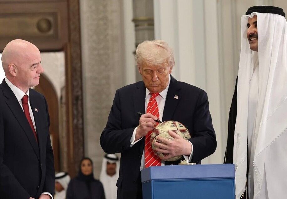 ببینید/ خودکار امیر قطر سر ناسازگاری با ترامپ گذاشت
