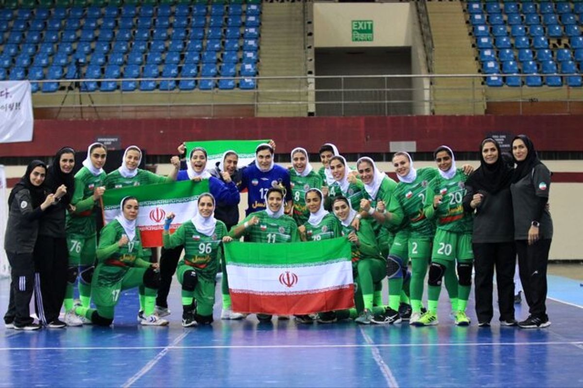کره، حریف دختران هندبال ایران در نیمه نهایی آسیا
