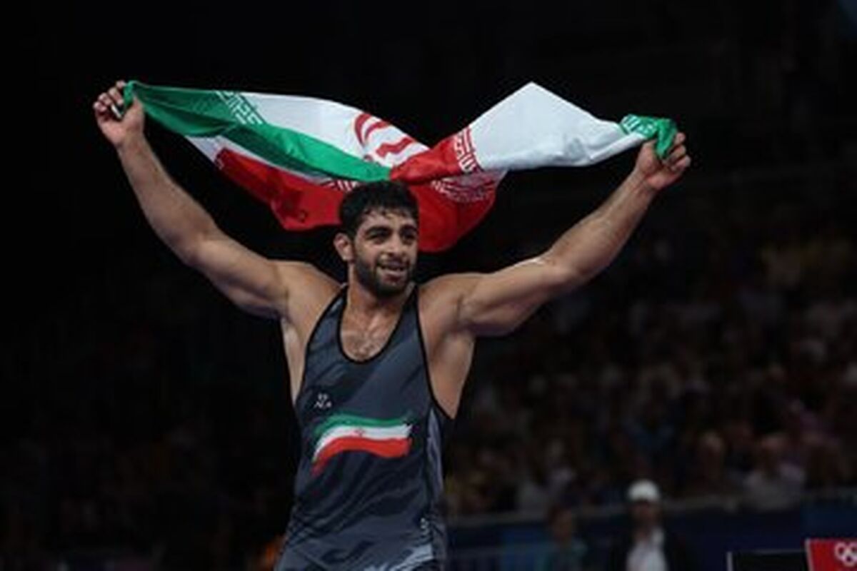 ساروی مرد طلایی ایران شد