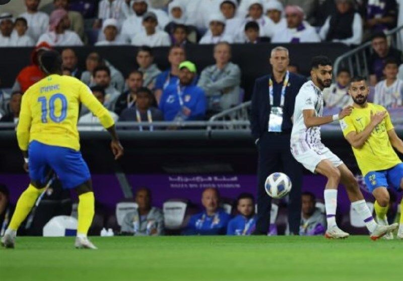 النصر در خانه باخت