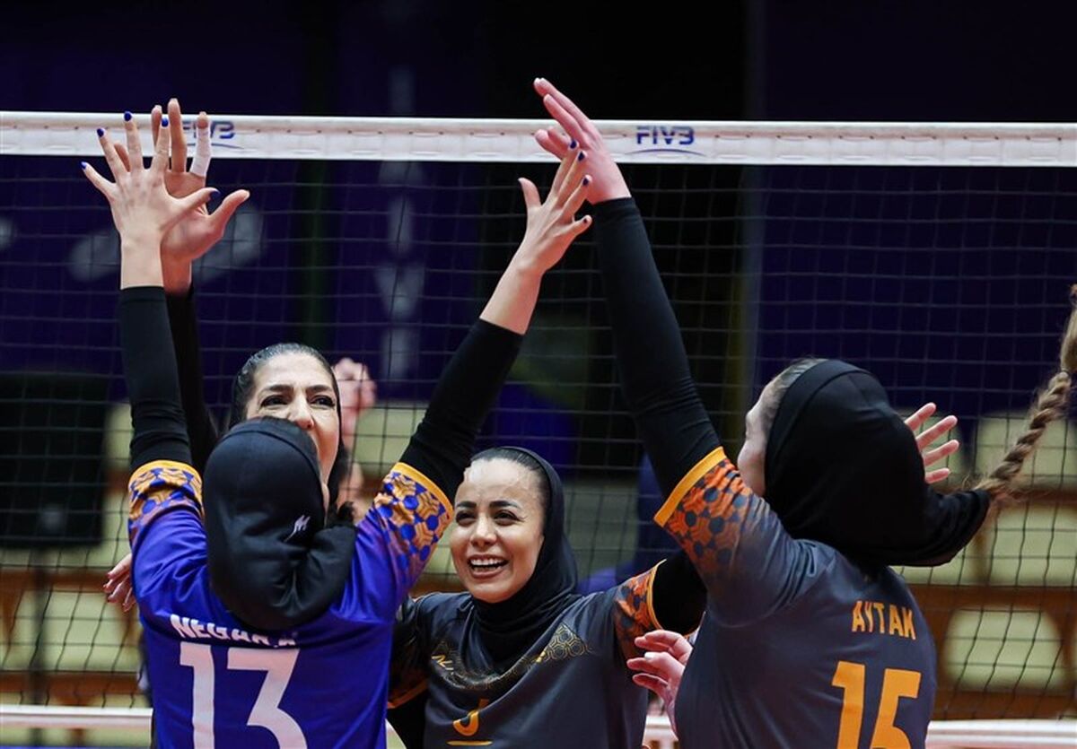 سایپا قهرمان لیگ برتر والیبال زنان شد
