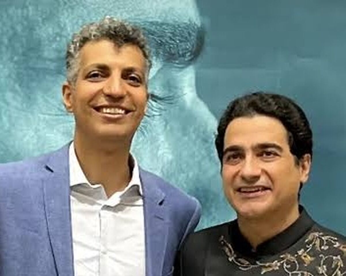 ببینید/ دیدار صمیمی عادل فردوسی‌پور و همایون شجریان