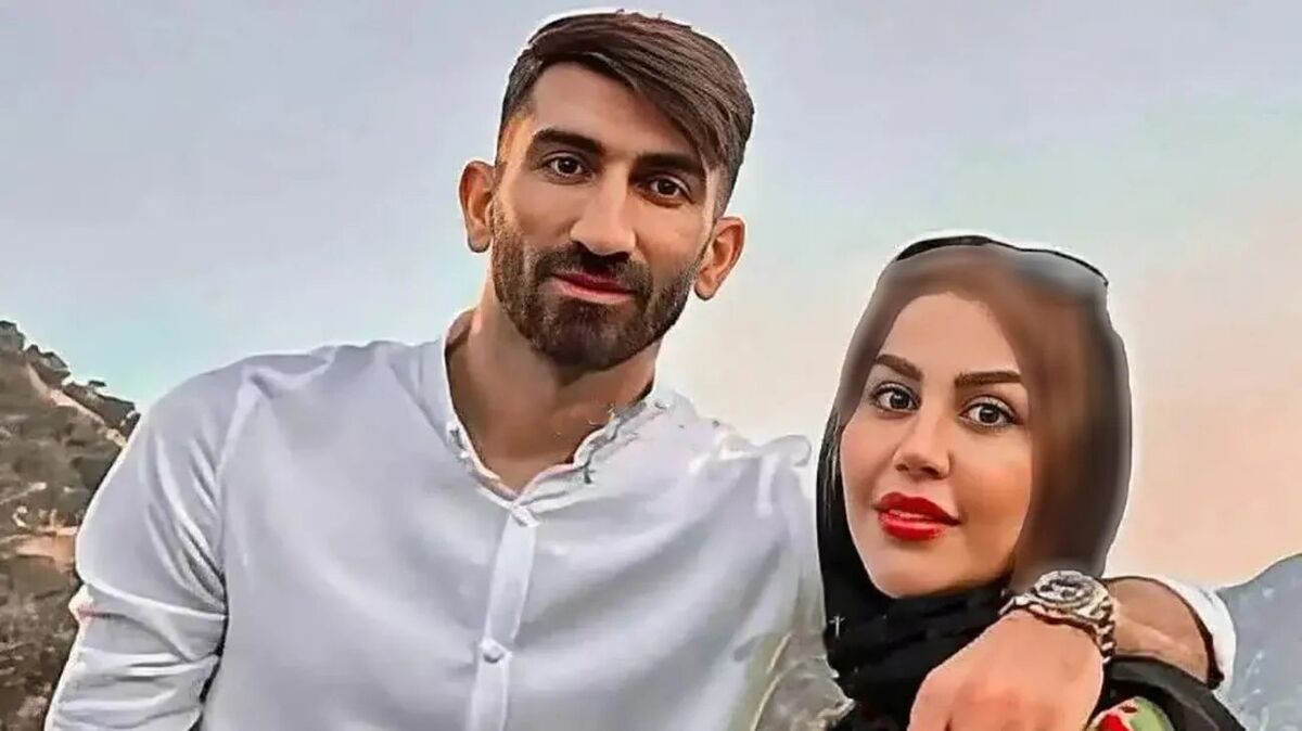 همخوانی جالب همسر علیرضا بیرانوند به همراه شوهرش در کنسرت