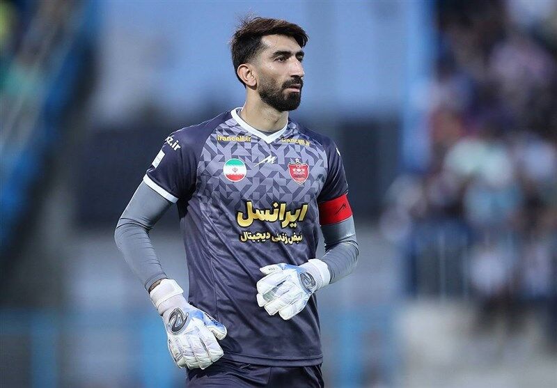 وضعیت نامشخص بیرانوند برای بازی مقابل سپاهان
