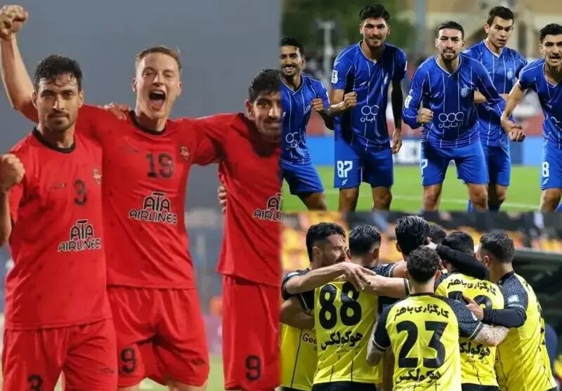 سه تیمی که از لیگ ایران به آسیا راه یافتند/ سر پرسپولیس بی کلاه ماند